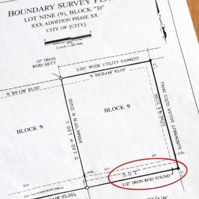 Boundary survey plat document - ALTA SURVEY Fortworth Boundary survey plat prepared by a licensed land surveyor showing property lines and corner markers